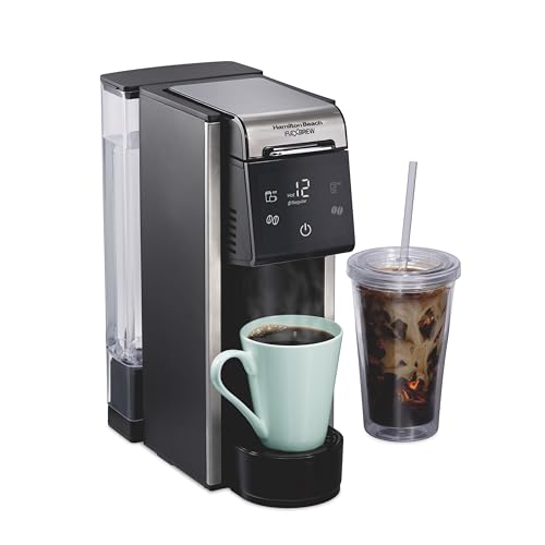 Hamilton Beach FlexBrew Advanced 4-in-1 Single Serve Coffee Maker - Black