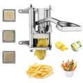 Uyoyous French Fry Cutter — 3-Blade Commercial Vegetable Slicer for Potatoes, Carrots & More