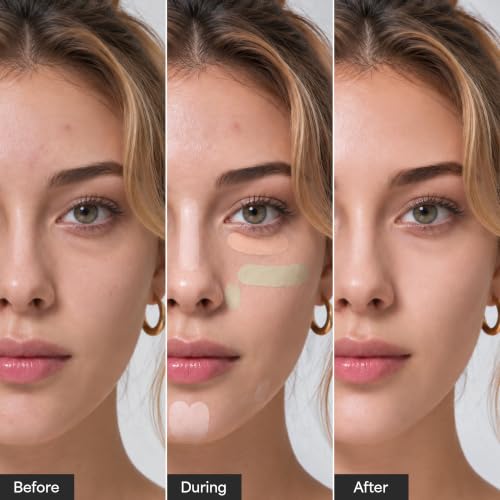 LUNA Conceal Blender Palette 01 Clear Cover - 5-in-1 Face Concealer
