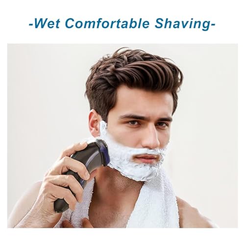 9pcs Replacement Heads for Philips Norelco Aquatec Shaver HQ8 - Compatible with Series AT810, AT830, AT850, and More