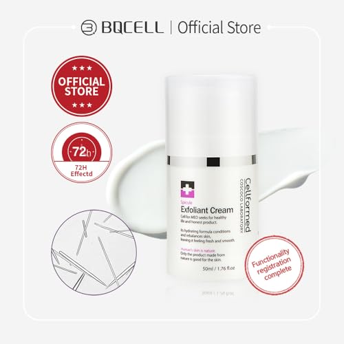 [BQCELL] Spicule Exfoliant Cream 50ml ? Gentle Exfoliating for Acne-Prone Skin, Pore Care, Brightening, Wrinkle Support, Daily Facial Peeling Cream, Korean Beauty, Made in Korea