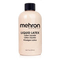 Mehron Makeup Liquid Latex 9 oz Light Flesh Professional Special Effects Adhesive