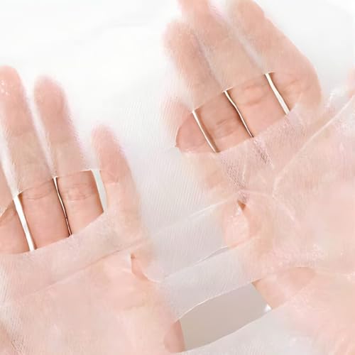 Retinol Vegan Facial Mask Pack of 10 Sheets - Anti-Aging & Fine Wrinkle Care