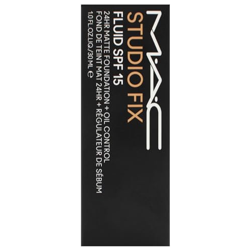 Studio Fix Fluid SPF 15 24Hr Matte Foundation Plus Oil Control - NW22 by MAC for Women - 1 oz Foundation