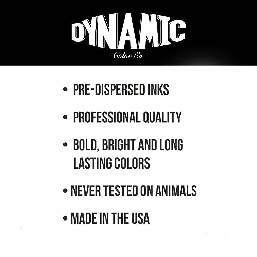 Dynamic Color Triple White Tattoo Ink, USA Made, 8 oz