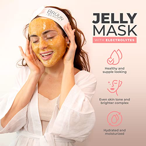 Jelly Mask Jar with 24K Gold & Mandelic Acid - Peel-Off Face Mask, Travel Size