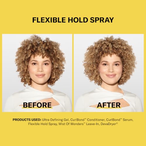 Flexible Hold Hair Spray - Non-Crunch Finishing Styler, 10 fl oz