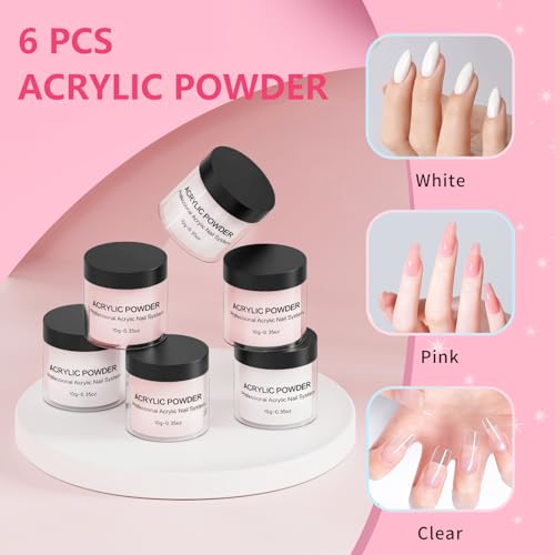Practice Hand for Acrylic Nails with Nail Tips & Art Tools - Beginners Kit