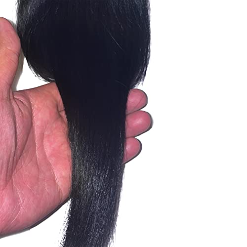 Remy Virgin Human Hair Weave 14 Inch Pack of 2 - Tangle & Shed Free Blue