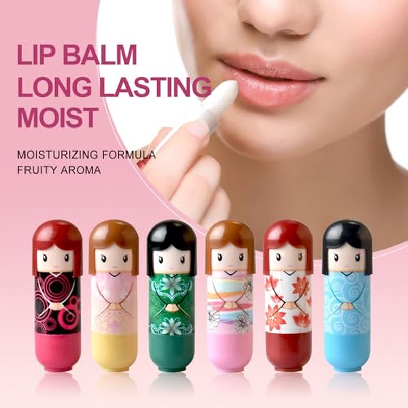 LAMUSELAND 24 Pack Lip Balm Bulk, Moisturizing Long-lasting Natural Lip Balm Lipstick Pack Lip Makeup Set Kit for Women (Multi 02)