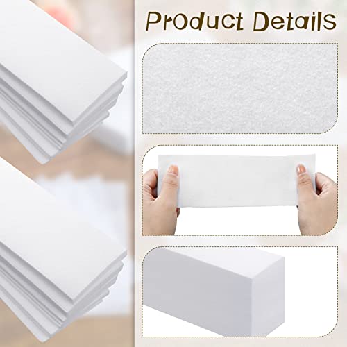 2000 Pcs Hair Removal Wax Strips Pack - Large 3x8 Inches Facial & Body Epilating Cloth - 1 Count