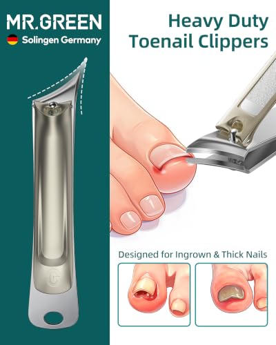 12-in-1 Manicure & Grooming Kit - Professional Nail Clippers & Personal Care Tools
