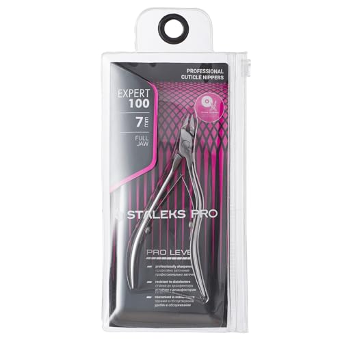 Professional 7 mm Cuticle Nippers for Manicure - Stainless Steel, Ergonomic Handle