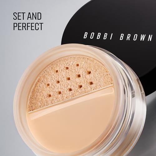 Bobbi Brown Sheer Finish Loose Powder | Long-Lasting, Oil-Absorbing, Mattifying Powder for Seamless Finish | Vitamin E, 0.35 Ounce