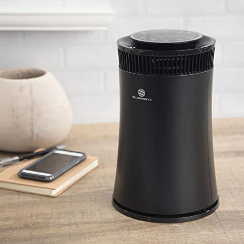 SilverOnyx Black 5-in-1 HEPA Air Purifier for Large Rooms Up to 500 Sq Ft