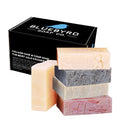 Solid Shampoo Bar Set - Organic Hair & Body Wash for Men & Women, Cherry Almond, 5 Pack - Shampoo