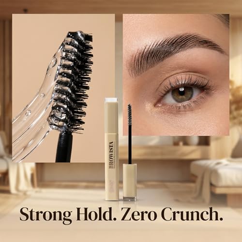 Miss Lil USA Browista Clear Eyebrow Gel - Strong Hold, Long-Lasting, Natural Finish