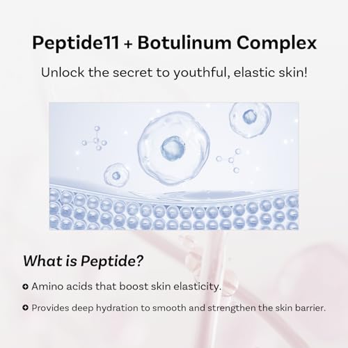 Peptide 11 Botulinum Tension Repair Cream - Skin Elasticity & Hydration, 1.69 fl oz