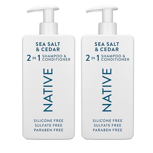 Native Sea Salt & Cedar 2-in-1 Shampoo & Conditioner Set 16.5 fl oz - Pack of 2
