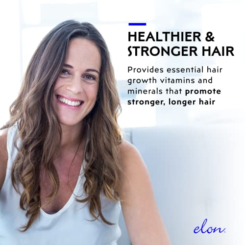 Hair Growth Vitamins for Women - Biotin 5000mcg Extended Release - Pack of 2 (60 Count)