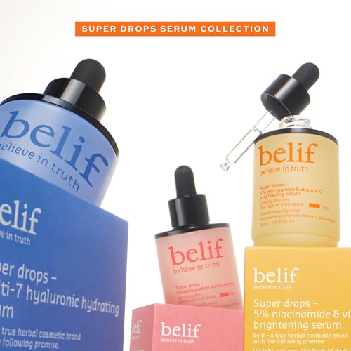 Belif Niacinamide 5% & Vitamin C Serum for Brightening & Skin Clarity 1oz