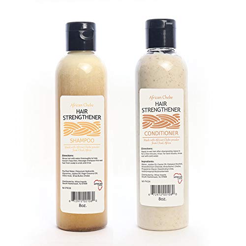 Chebe Shampoo & Conditioner for Hair Growth Dry Damaged Hair Women Regrowth Rebuilder