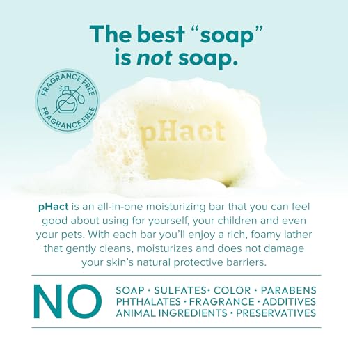 Unscented pH Cleansing Bar 4.25 oz Pack of 3 - Gentle Skin pH Balance