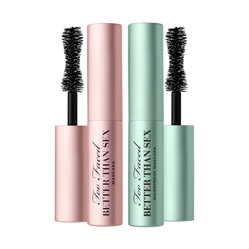 Travel Size Waterproof & Volumizing Mascara Set - Better Than Sex Duo