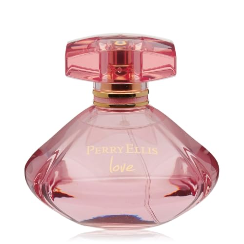 Perry Ellis LOVE Eau de Parfum Spray for Women 3.4 oz - Vanilla & Rose