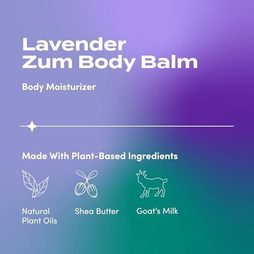 Lavender Body Moisturizer 2.5 oz Pack of 2 - Natural & Cruelty-Free Skin Hydration