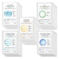 #OOTD 50-Count Vegan Sheet Mask Set with Collagen, Cica, Ceramide, Vitamin C & Retinol – Hydrating & Brightening