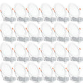 6 Inch LED Recessed Ceiling Light Pack of 24, Daylight 6000K, 1050LM, Slim Can Lights
