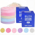 Reusable Makeup Remover Pad 60 Pack, Eco-Friendly Cotton Laundry Bag, Reusable Face, Eye & Lip Makeup Remover Pads, Round Cotton Pads for All Skin Types
