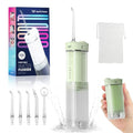 JTF Portable Water Flosser for Travel - Green | Compact & 50% Smaller