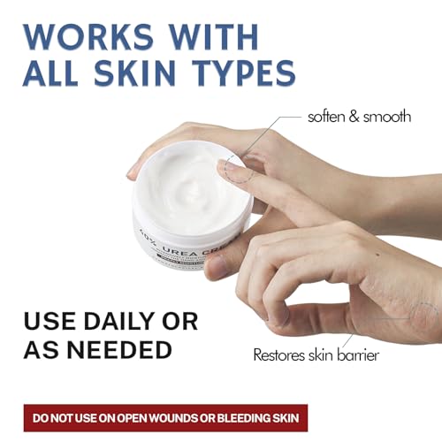 OUKEYA Urea Cream 40% Foot & Hand Moisturizer 5.29Oz -2 Pack