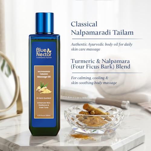 Nalpamaradi Thailam Ayurvedic Face & Body Oil 6.76 Fl Oz - Skin Radiance & Nourishment