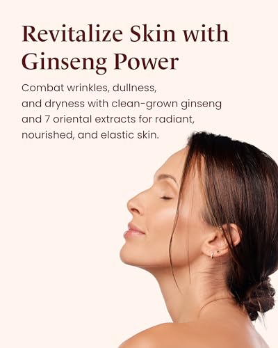 Korean Skincare Gift Set with Toner, Emulsion, Cream & Serum - Anti-Aging & Firming