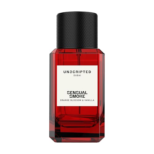 Unscripted Sensual Smoke Perfume for Men & Women 1.7 oz - Long-Lasting, Bold Fragrance