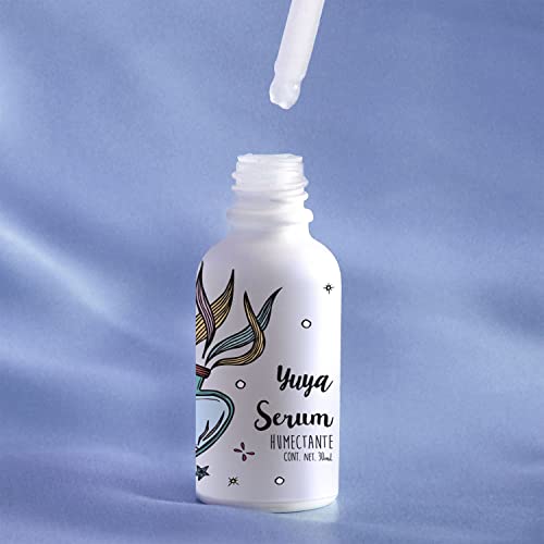 YuYa Cruelty-Free Makeup Night Serum - Hydrating, Nourishing, and Anti-Aging Formula with Hyaluronic Acid and Jojoba for Youthful, Radiant Skin - 30 ml