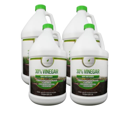 Natural Elements 30% Vinegar - Bulk 4 Gallon Pack for Cleaning & Gardening