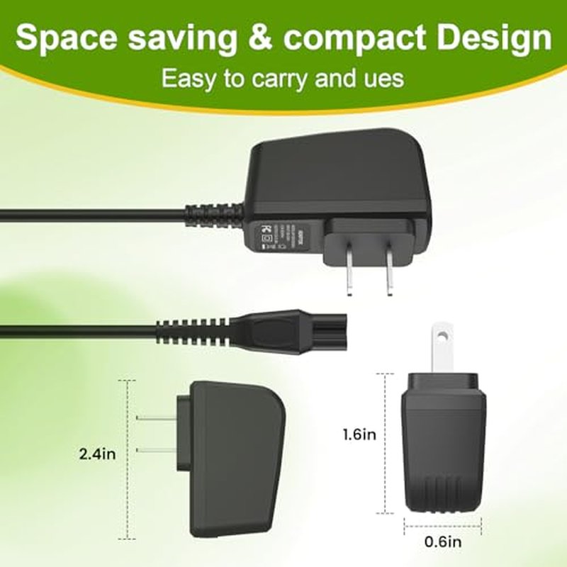 15V Charger Fit for Philips Norelco HQ8505 Series 3000 5000 6000 7000 9000, Multigroom MG5750 MG7750 MG7770 MG7790 BG7030 BG7040 BG5025 QP6531, Fit for Phillips Electric Shaver Razor Trimmer