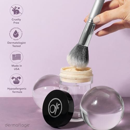 Translucent Matte Setting Powder with Banana Tint for Face - 0.28 oz