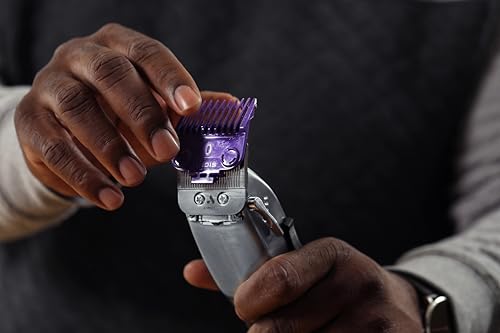 Andis OG Master Dual Magnetic Comb Guard Set 5-Pack - Purple, Variation of OG Combs