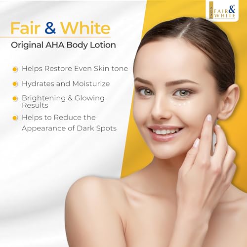 AHA Body Lotion for Skin Brightening and Moisturizing - 17.6 fl oz / 500ml
