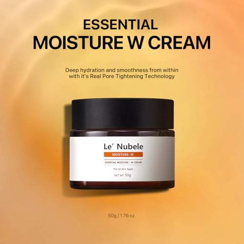 Le' Nubele Peptide Moisture Cream | Korean Skincare, Deep Hydration & Skin Resilience with Advanced Peptide Formula, Gentle for Sensitive Skin, 50ml(1.69 fl. oz)