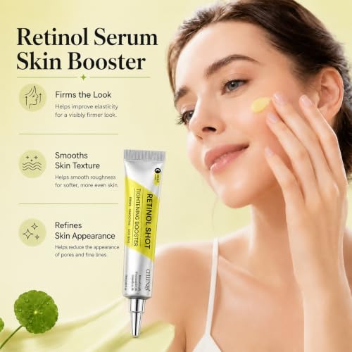Retinol Serum for Face - Tightening Booster with Green & Purple Variation, 0.15% Retinol, 30ml