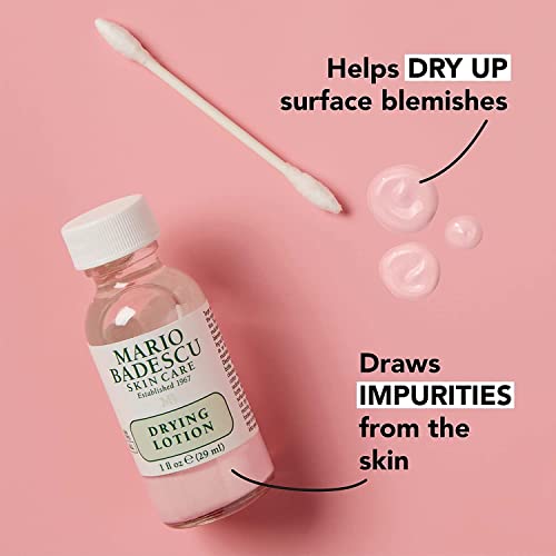 Mario Badescu Drying Lotion & Patches Set - 1 Fl Oz Glass Bottle & 60 Patches (Pack of 1)
