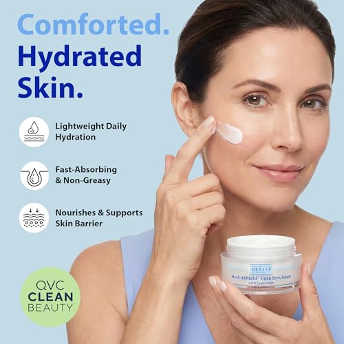 Dr. Denese HydroShield Face Emulsion with Exosome - 3.4 oz Hydrating Night Moisturizer