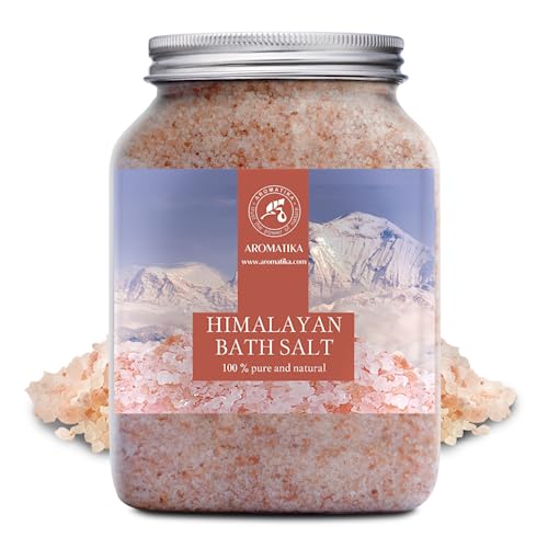 Himalayan Pink Salt Crystal Bath Soak - Relaxation, Detox & Stress Relief, 46 oz