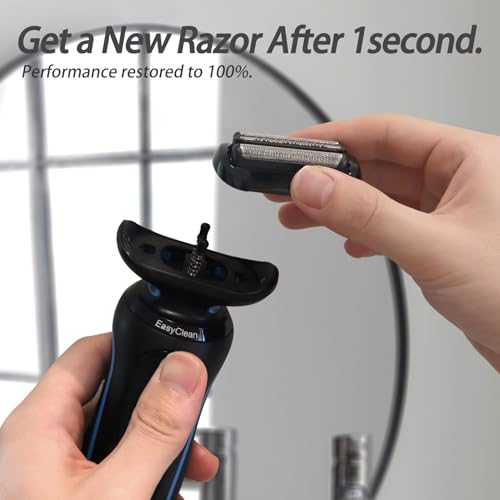 Black 53B Replacement Shaver Heads for Series 5 & 6 Razors 2-Pack